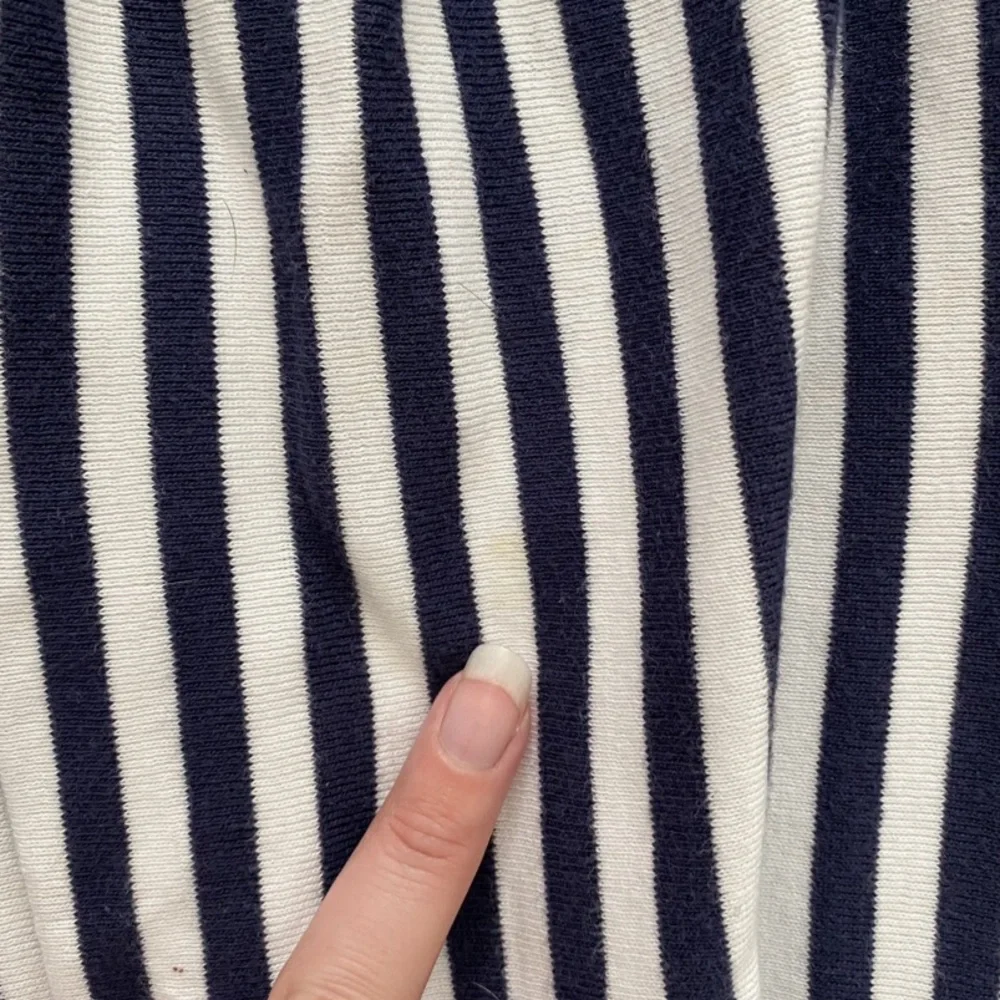 Hanna Andersson Navy Blue Stripe Play Dress